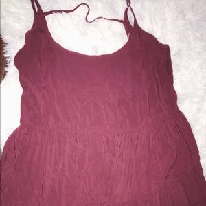 jada dress - burgundy